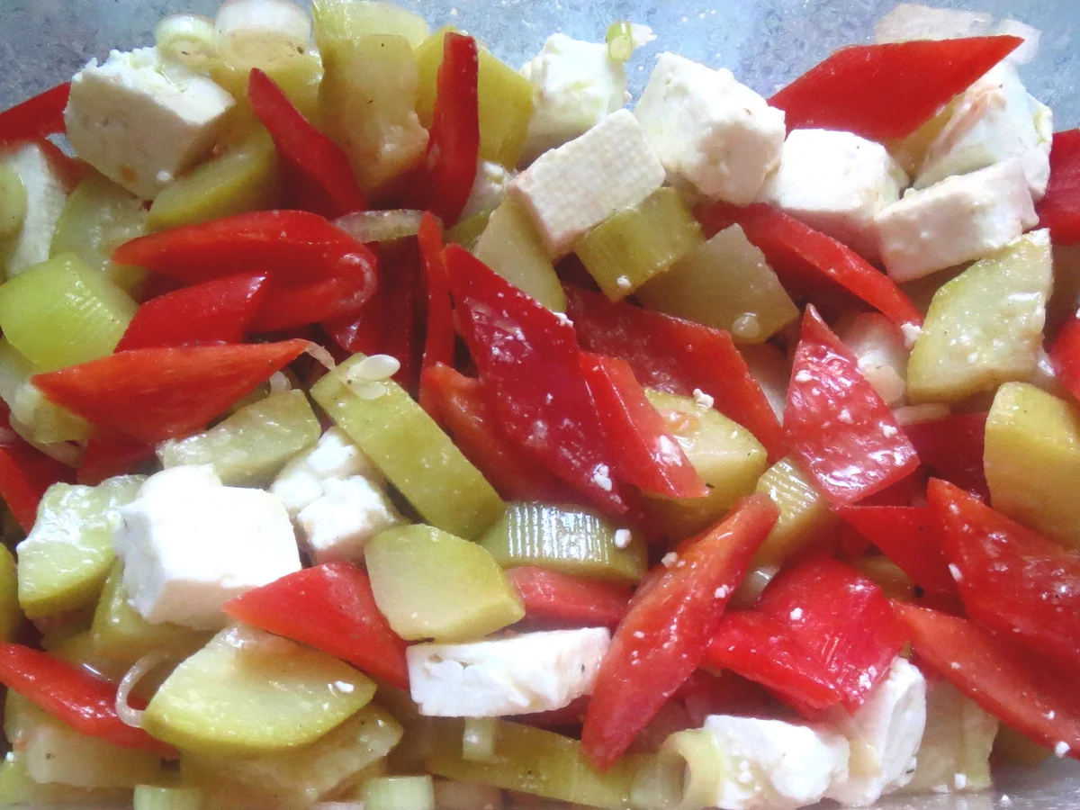 Salat: Zucchini-Paprika-Salat - Rezept - Bild Nr. 216