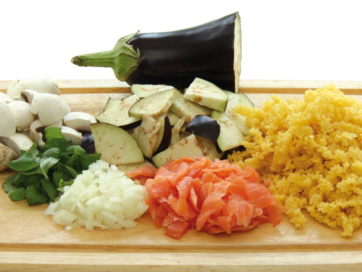 Rezept: One Pot Pasta - RÄUCHERLACHS UND ZIEGENFRISCHKÄSE Bild Nr. 213 One Pot Pasta - RÄUCHERLACHS UND ZIEGENFRISCHKÄSE - Rezept - Bild Nr. 213