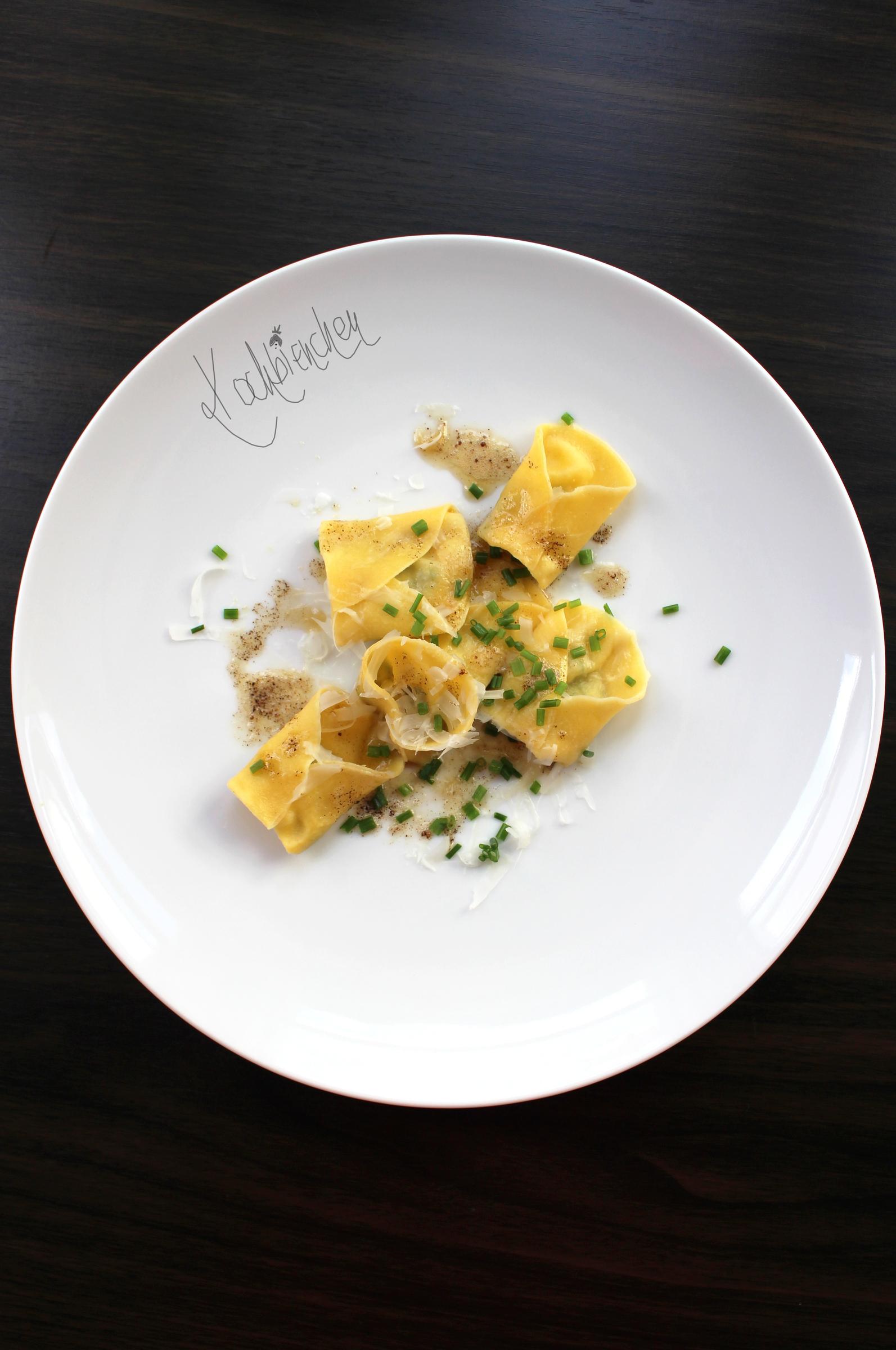 Bilder für Tortellini mit Champignon – Hähnchen – Füllung - Rezept