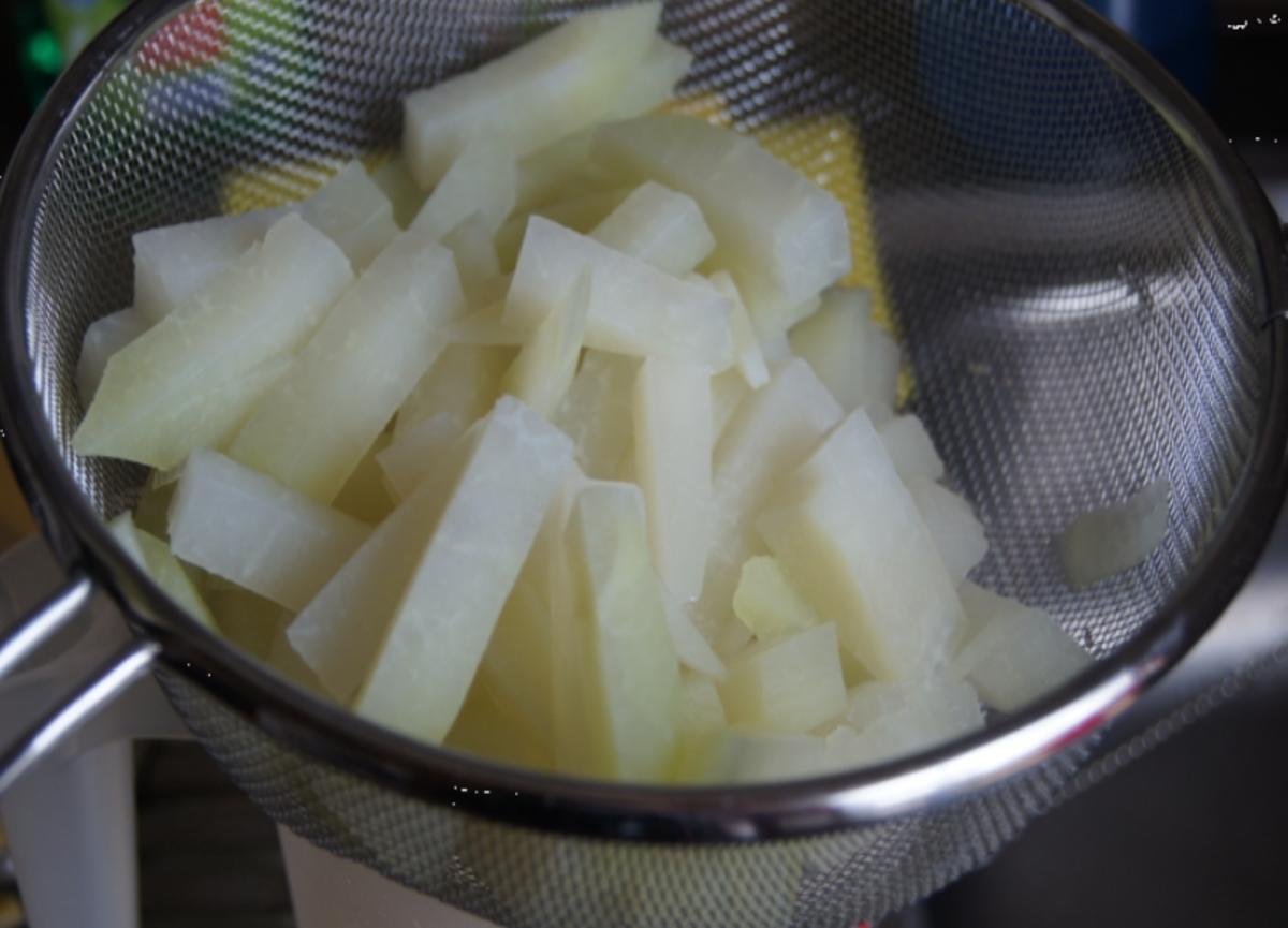 Schlemmerfilet Bordelaise mit Rahm-Kohlrabi und Möhren-Sellerie-Kartoffelstampf - Rezept - Bild Nr. 229