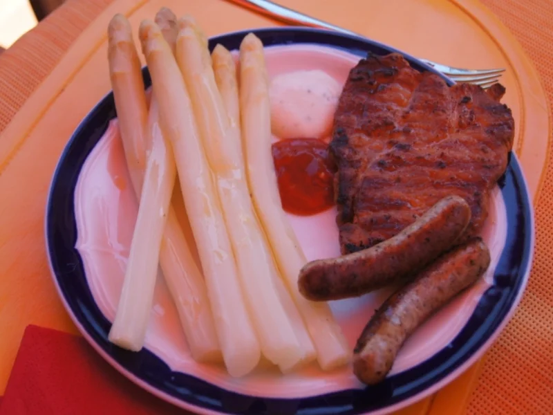 Rezept: Spargel mit Grillpfanne Bild Nr. 227 Spargel mit Grillpfanne - Rezept - Bild Nr. 227