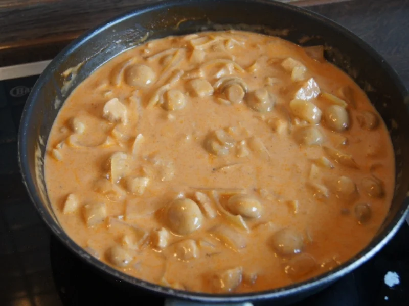 Rezept: Hähnchenbrustfilet in Weißwein-Sahnesauce Bild Nr. 242 Hähnchenbrustfilet in Weißwein-Sahnesauce - Rezept - Bild Nr. 242