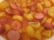 Kochen: Kartoffel-Gulasch mit Würstchen - Rezept - Bild Nr. 236