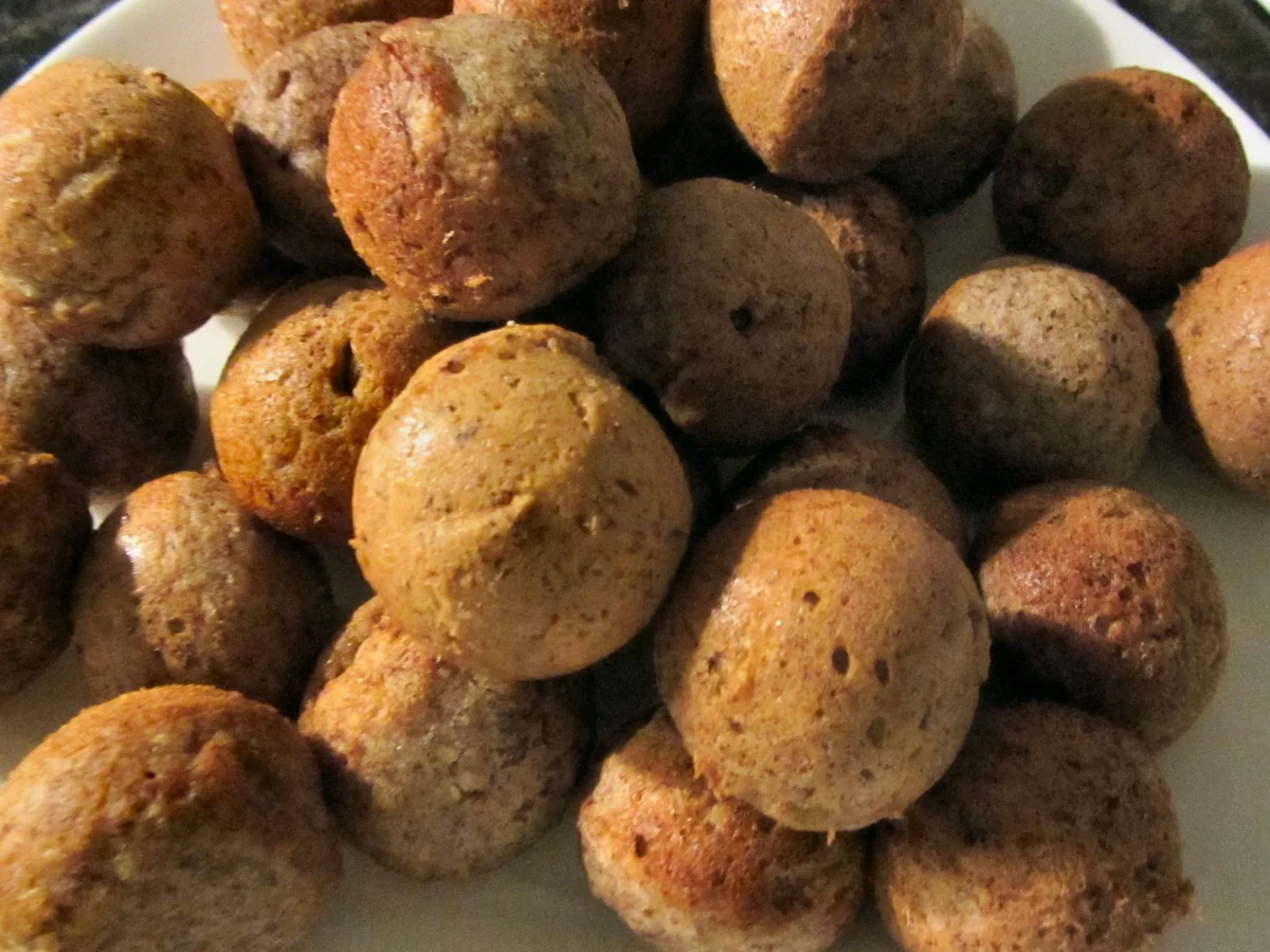 Mandelbällchen / Mandelmuffins - Rezept - Bild Nr. 260