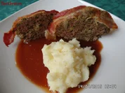 Rezept: Hackbraten mit Speckmantel Bild Nr. 260 Hackbraten mit Speckmantel - Rezept - Bild Nr. 260