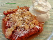 Dessert:   ERBEER/STACHELBEER - CRUMBLE - Rezept - Bild Nr. 273