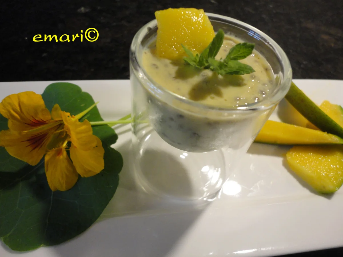 Mango Creme mit Chiasamen - Rezept - Bild Nr. 281