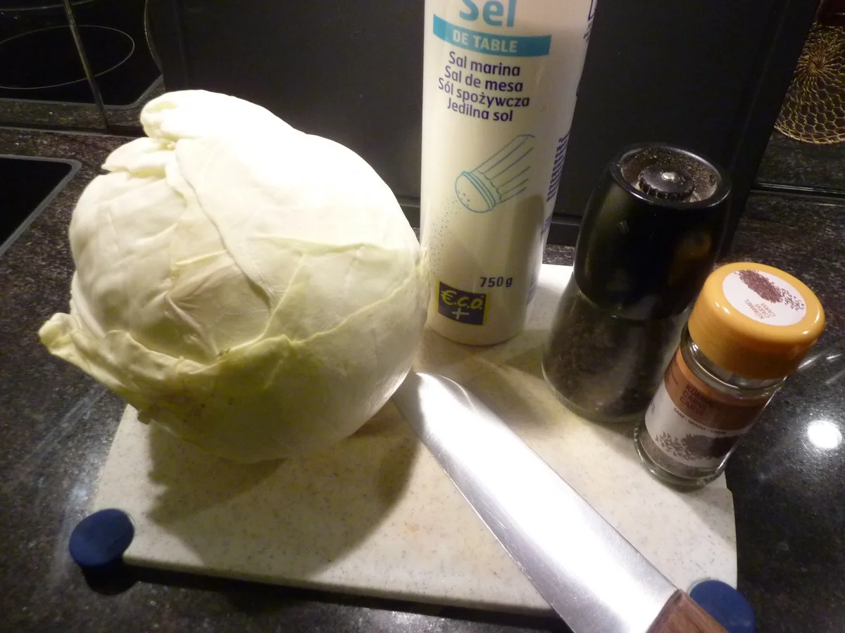 Schweineschulter- Braten mit Kräuter und Kohlsalat. - Rezept - Bild Nr. 283