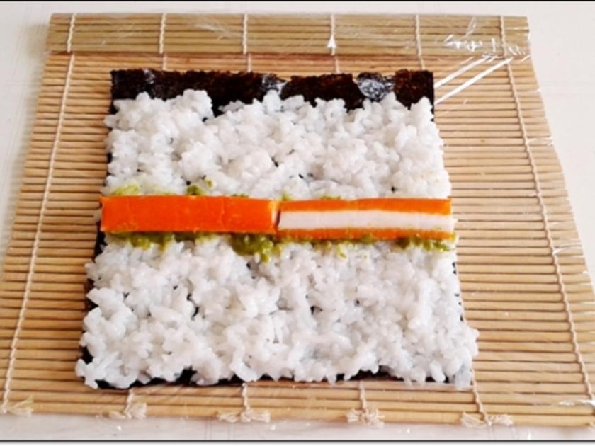 Sushi mit Surimi, Avocado und Gurke gefüllt - einfach - von 2010Herford