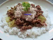 Rezept: Kochen: Hackfleisch mit Auberginen-Joghurt Bild Nr. 282 Kochen: Hackfleisch mit Auberginen-Joghurt - Rezept - Bild Nr. 282