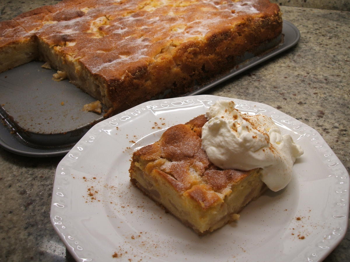 Backen: Apfelschlupfkuchen mit Marzipan - Rezept - Bild Nr. 313