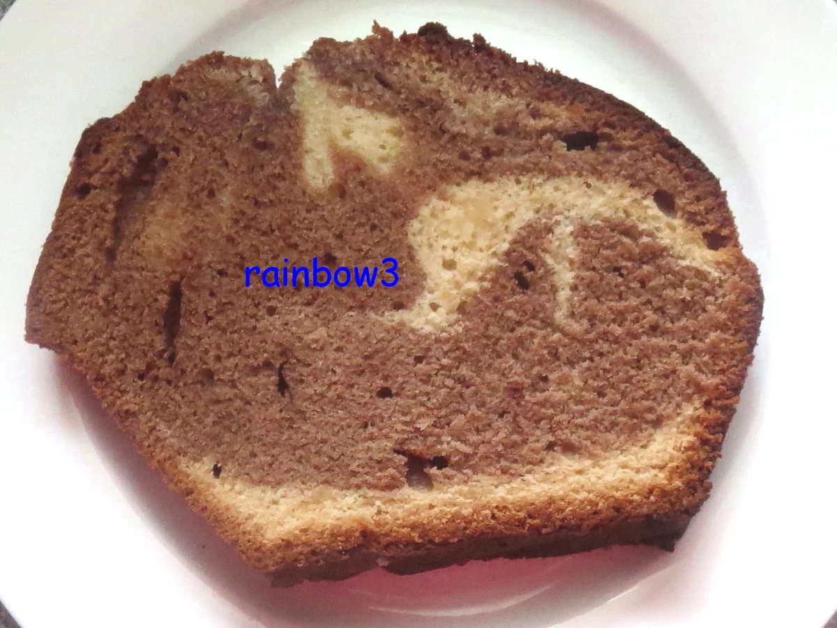 Rezept: Backen: Nougat-Marzipan-Marmorkuchen Bild Nr. 321 Backen: Nougat-Marzipan-Marmorkuchen - Rezept - Bild Nr. 321