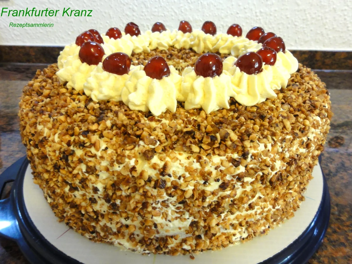 Rührteig:   FRANKFURTER KRANZ - Rezept - Bild Nr. 316