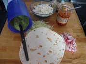 Wraps mit Avocadocreme & Radieschen - Rezept - Bild Nr. 364