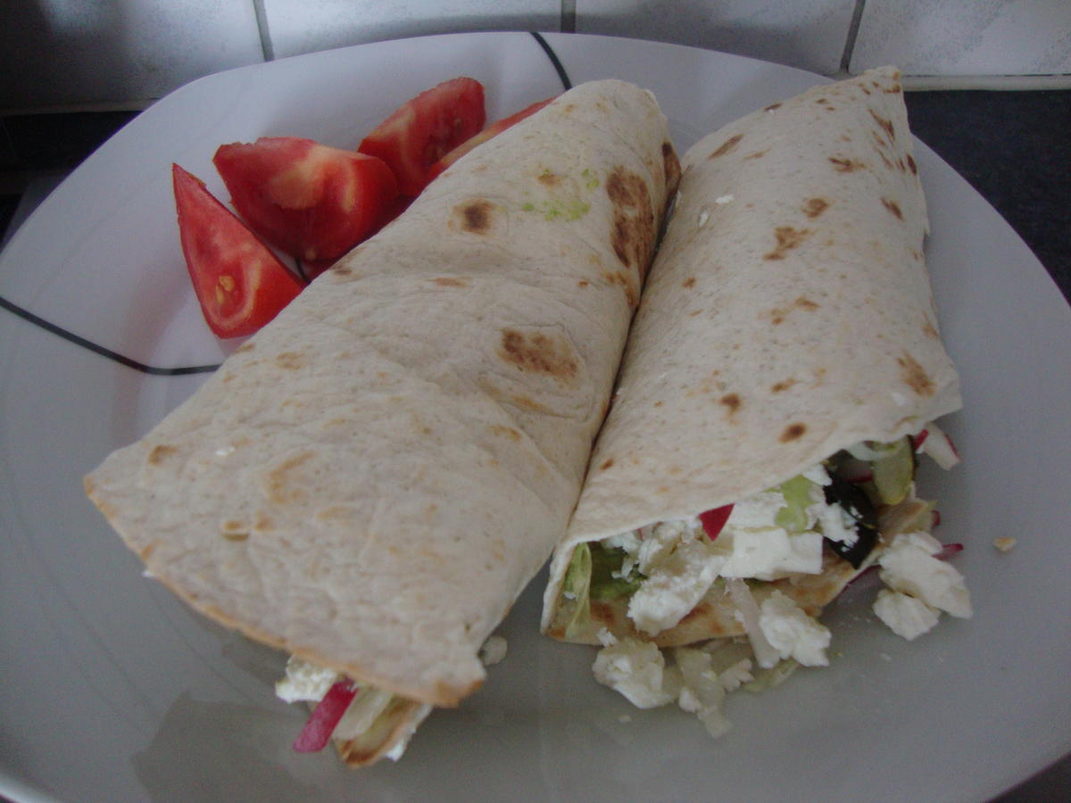 Wraps mit Avocadocreme & Radieschen - Rezept - Bild Nr. 366