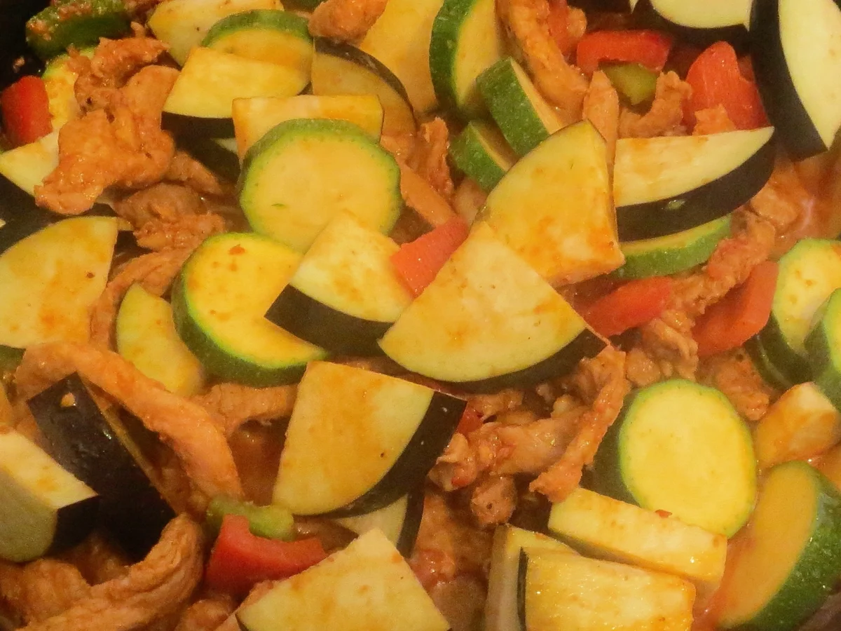 Kochen: Schweine-Geschnetzeltes, orientalisch - Rezept - Bild Nr. 331