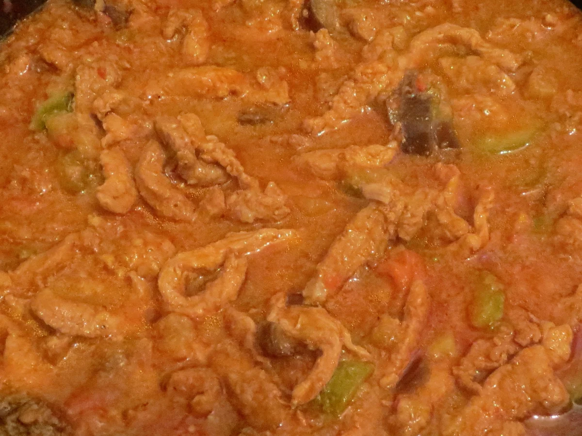 Kochen: Schweine-Geschnetzeltes, orientalisch - Rezept - Bild Nr. 332