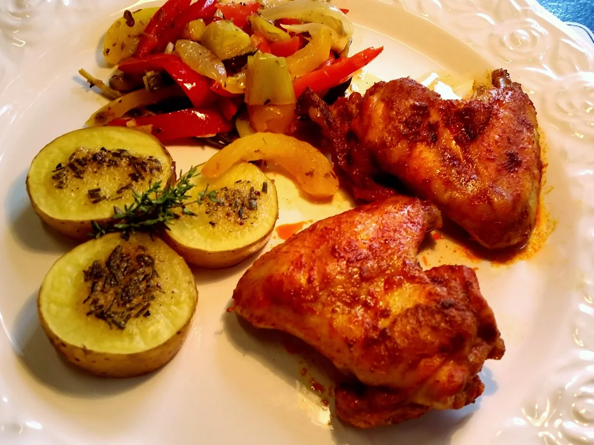 Rezept: Herzhafte Kartoffeln vom Backblech ... Bild Nr. 329 Herzhafte Kartoffeln vom Backblech ... - Rezept - Bild Nr. 329