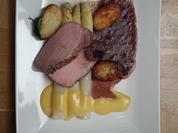 Iberico – Schwein – Schalotte – Erdapfel – Spargel – Orange - Rezept - Bild Nr. 328