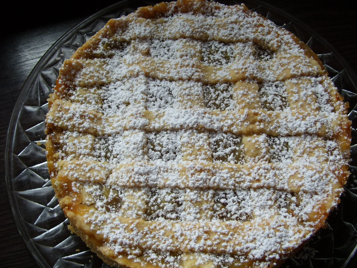 Stachelbeertorte mit Teiggitter - Rezept - Bild Nr. 343