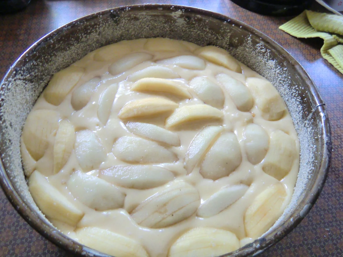 Rezept: Apfel-Birnen-Kuchen Bild Nr. 356 Apfel-Birnen-Kuchen - Rezept - Bild Nr. 356