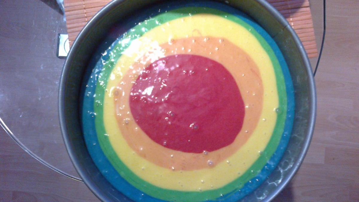 Regenbogenkuchen - Rezept - Bild Nr. 356