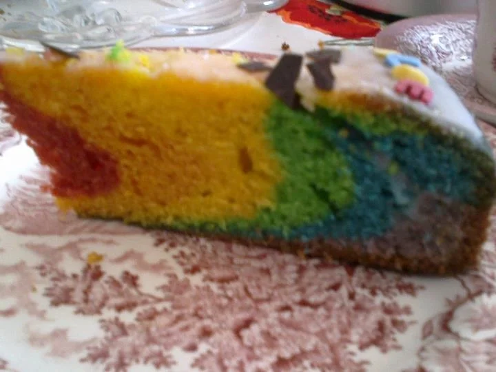Rezept: Regenbogenkuchen Bild Nr. 357 Regenbogenkuchen - Rezept - Bild Nr. 357
