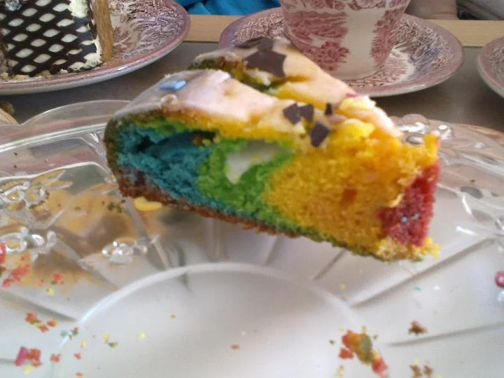 Rezept: Regenbogenkuchen Bild Nr. 358 Regenbogenkuchen - Rezept - Bild Nr. 358