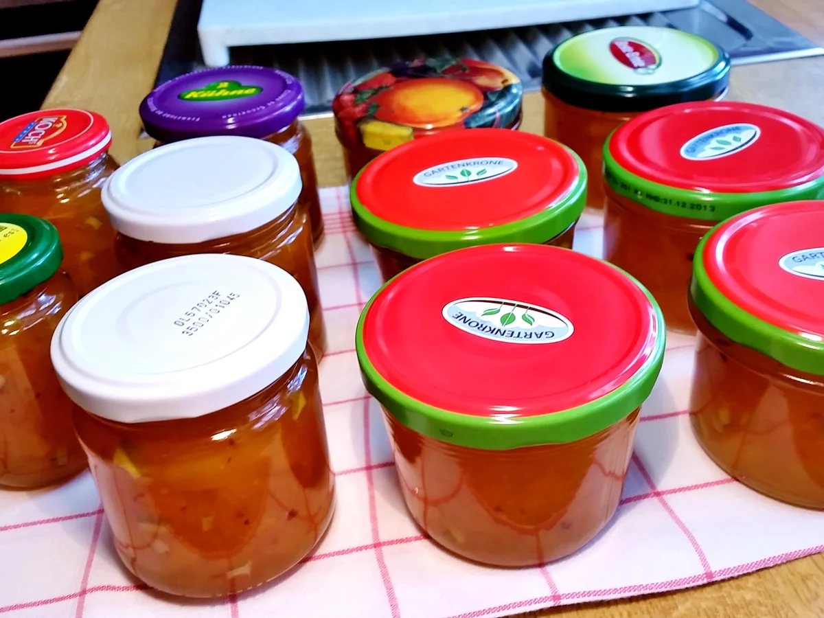 Aprikosen-Limetten-Konfitüre - Rezept - Bild Nr. 360