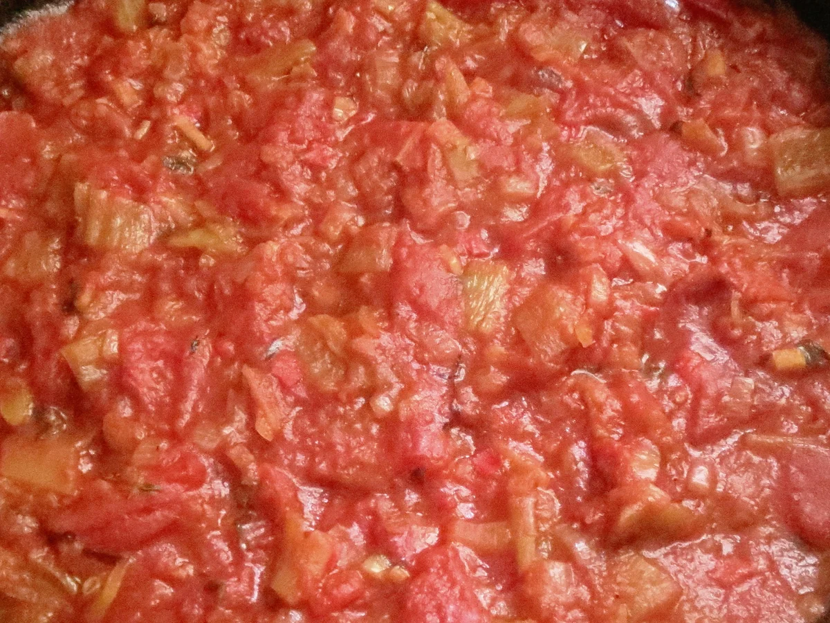 Auflauf: Kartoffeln mit scharfem Tomatensugo - Rezept - Bild Nr. 363
