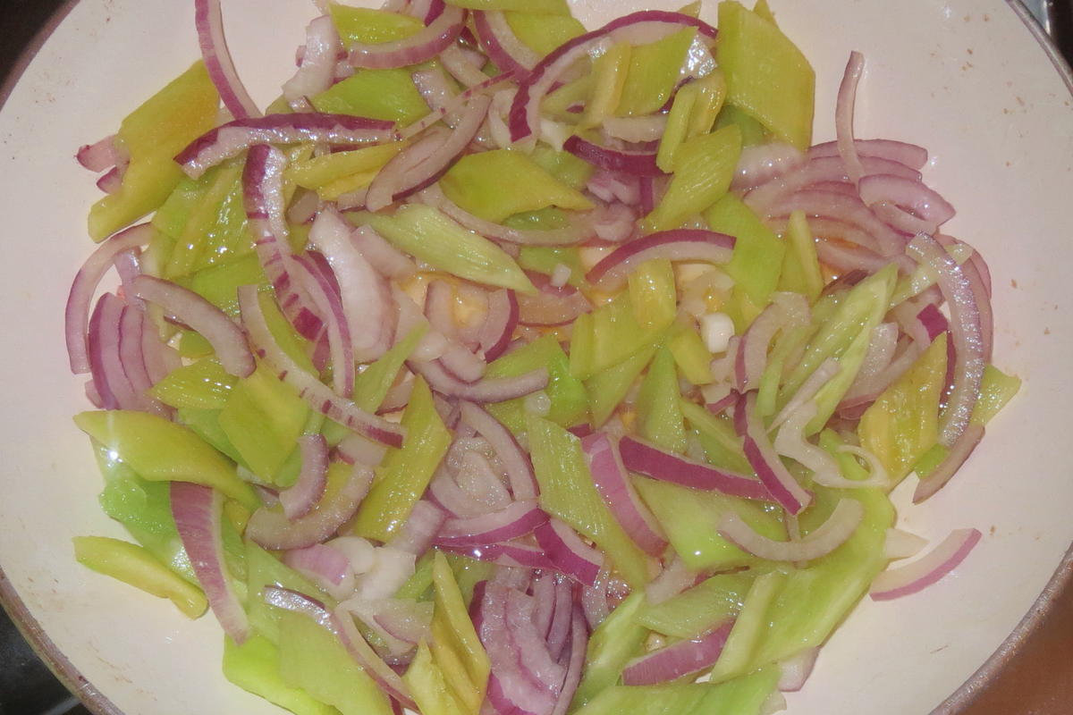 Salat: Reis mit gedünstetem Gemüse - Rezept - Bild Nr. 363