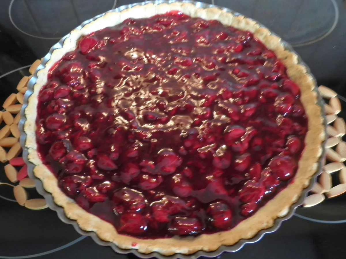 Mandel - Kirsch - Tarte - Rezept - Bild Nr. 380