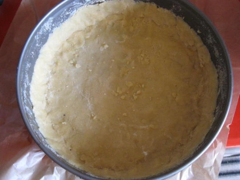 Käsekuchen mit Zuckeraprikosen - schnell &amp; einfach - von manschie