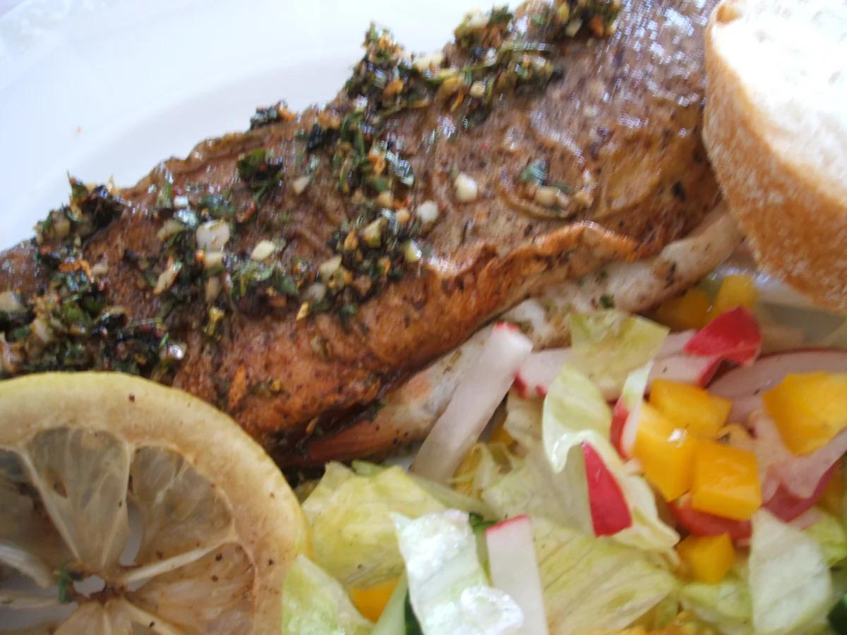 Rezept: Fisch: Salmerino in padella Bild Nr. 378 Fisch: Salmerino in padella - Rezept - Bild Nr. 378