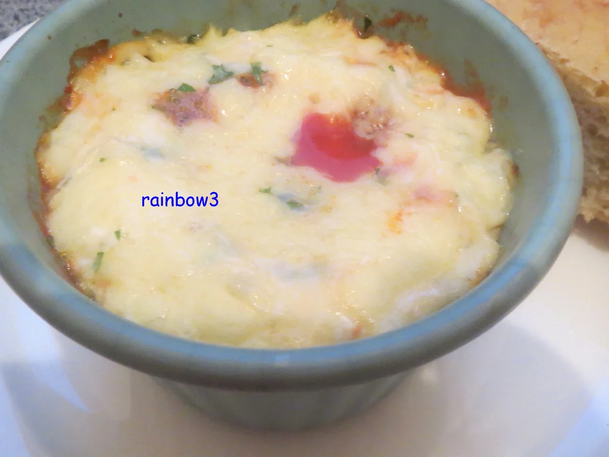 Vorspeise: Tomate auf Ei - Rezept - Bild Nr. 391