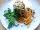 Spinatknödel mit Kürbis-Walnuss-Vanillegemüse - Rezept - Bild Nr. 390