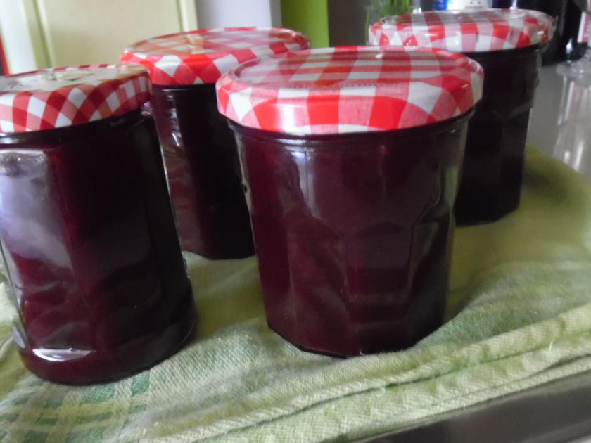 Dornfelder Zwetschgen Marmelade - einfach - von barbara62