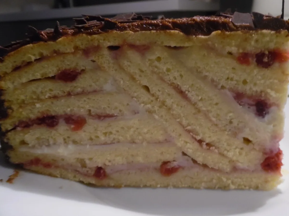 Preiselbeer-Schicht-Torte - Rezept - Bild Nr. 391