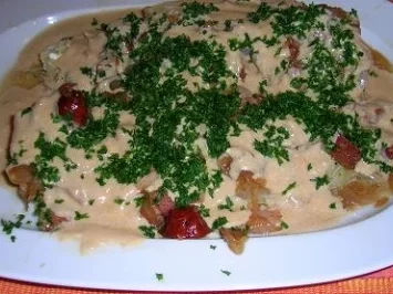 Chinakohl in Rahmsoße - Rezept