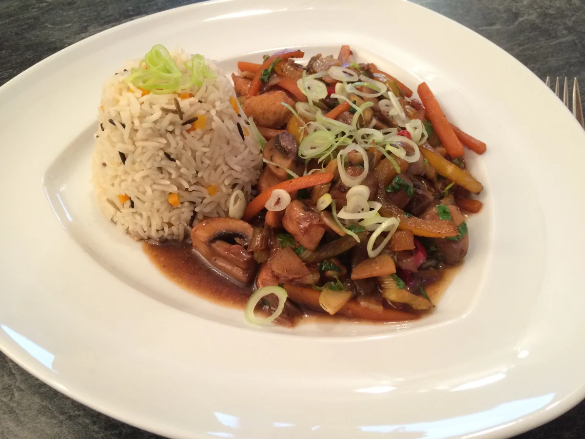 Hähnchengeschnetzeltes Asiatisch - Rezept - Bild Nr. 442