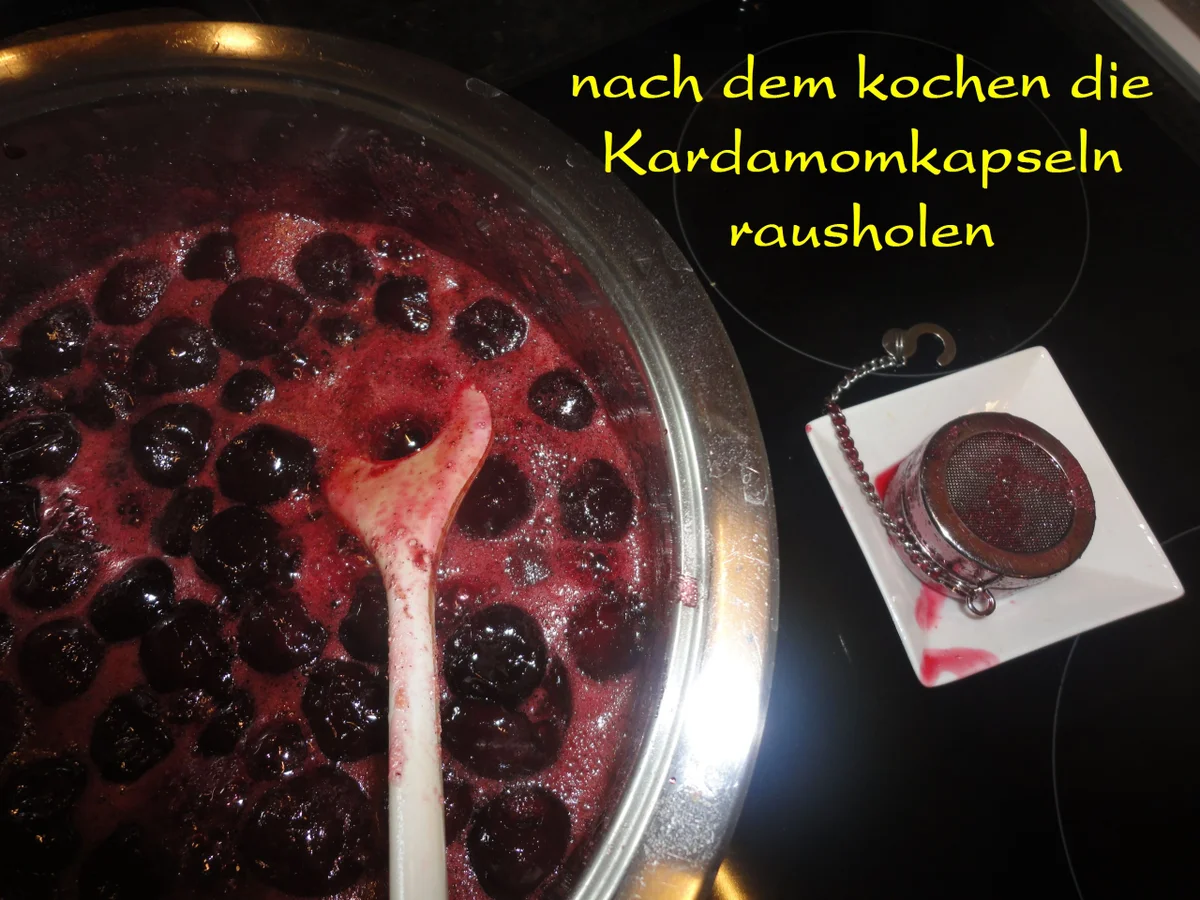 Rezept: feine Kirschen Marmelade Bild Nr. 505 feine Kirschen Marmelade - Rezept - Bild Nr. 505
