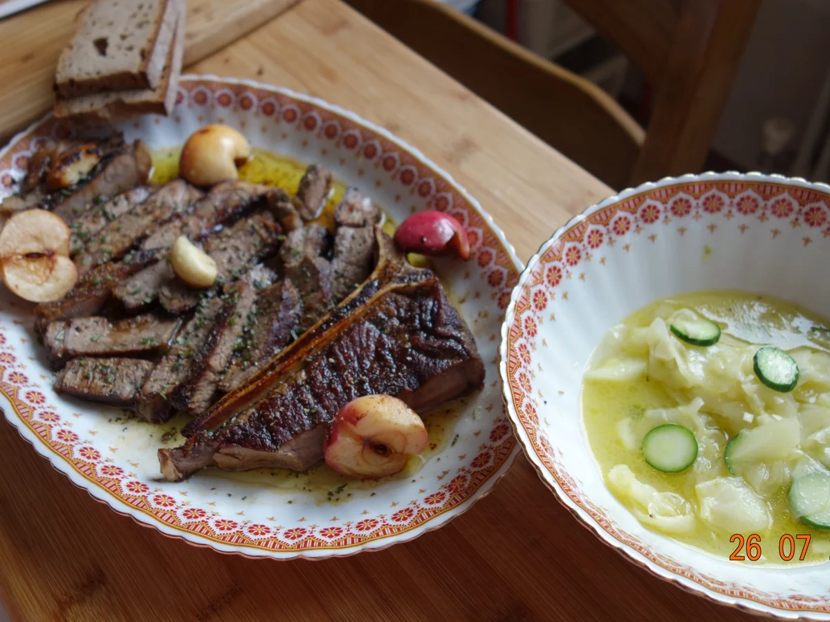 Kalbin T-Bone Steak mit Filet - Rezept - Bild Nr. 504