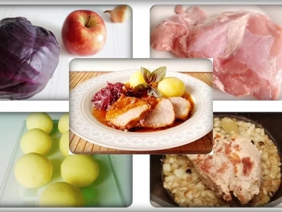 ❈ Kalbsbraten mit Rotkohl und Kartoffelklöße ❈ - Rezept - Bild Nr. 550