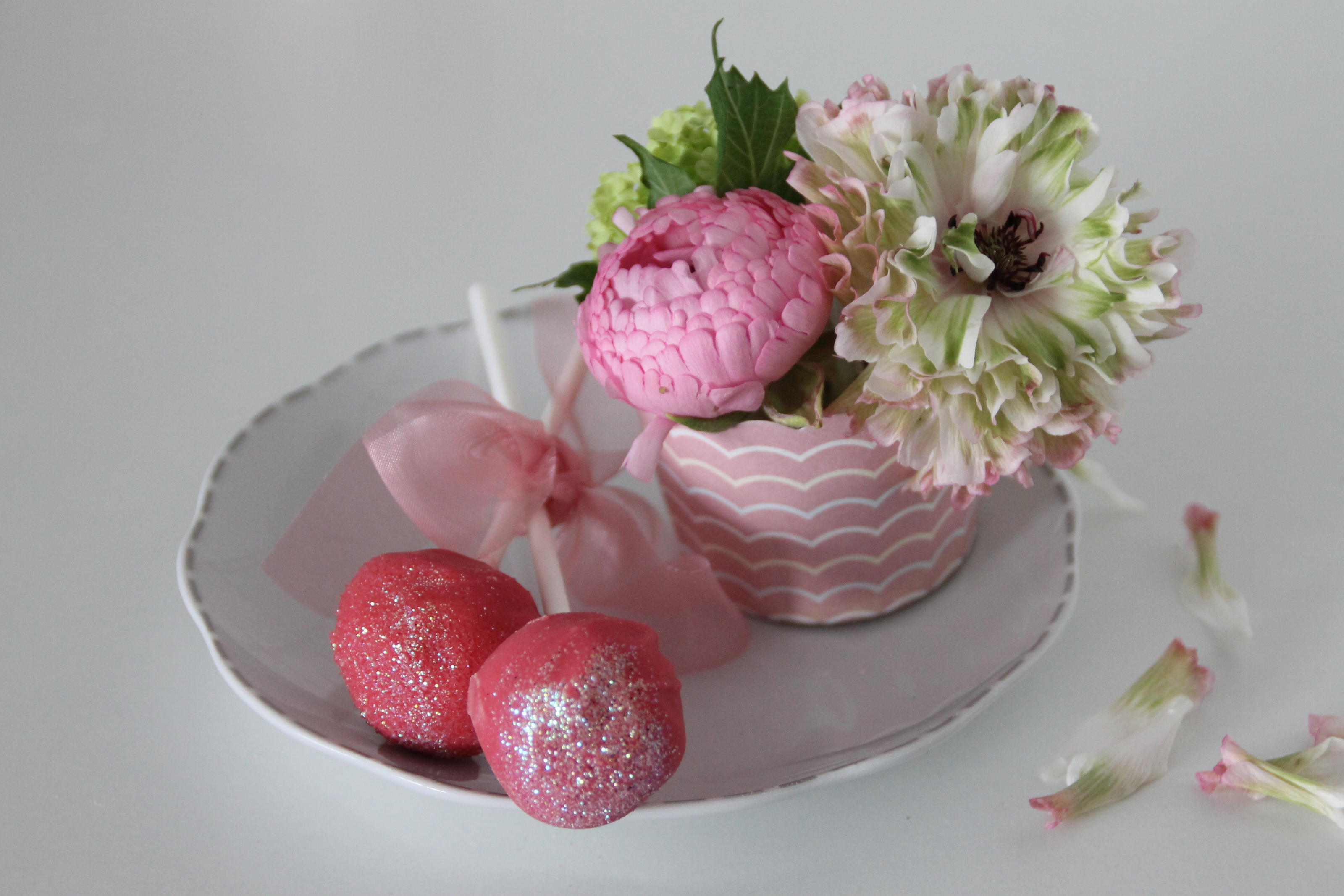 Bilder für Cake Pops rosa - Rezept