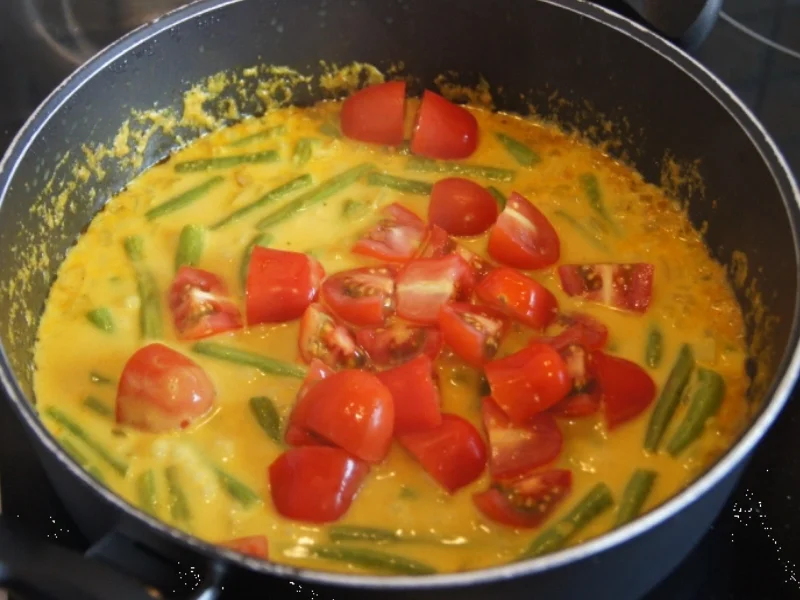 Hähnchenbrustfilet mit Curry-Tomaten-Bohnen Gemüse und angebratenen Rosmarin-Drillingen - Rezept - Bild Nr. 562