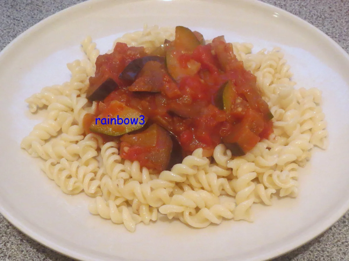 Kochen: Orientalische Gemüsesauce zu Nudeln - Rezept - Bild Nr. 551