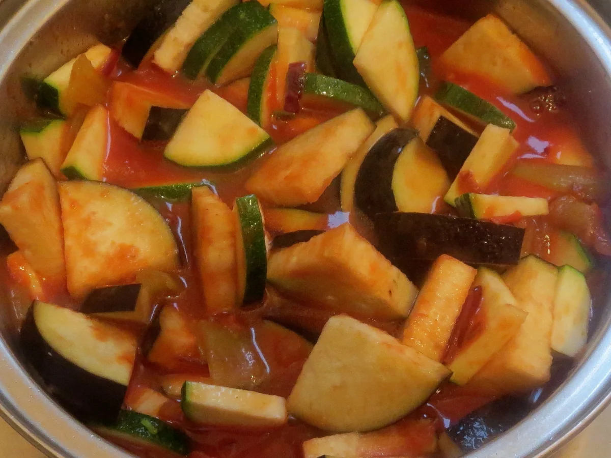 Kochen: Orientalische Gemüsesauce zu Nudeln - Rezept - Bild Nr. 552