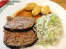 Fleisch:   HACKBRATEN, mediteran gewürzt - Rezept - Bild Nr. 551