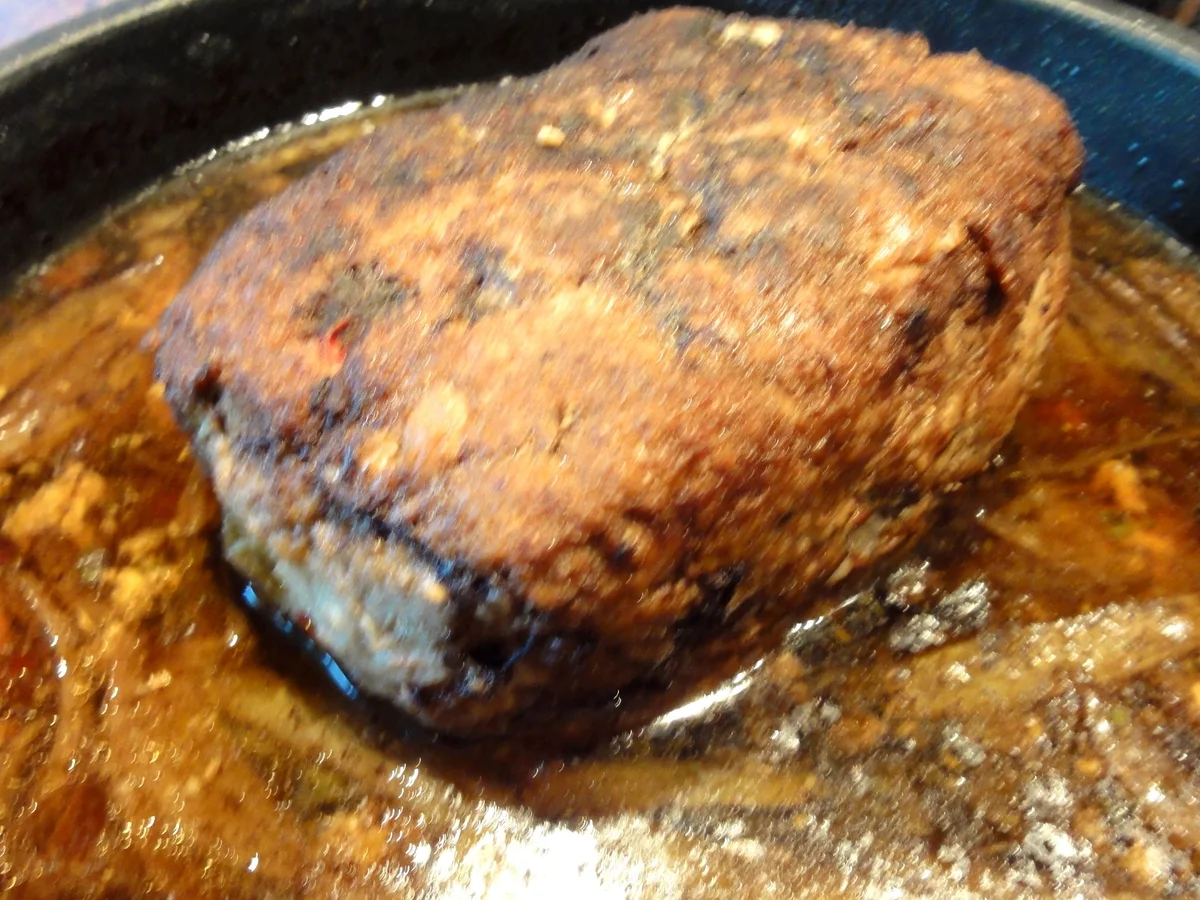 Rezept: Fleisch: HACKBRATEN, mediteran gewürzt Bild Nr. 554 Fleisch: HACKBRATEN, mediteran gewürzt - Rezept - Bild Nr. 554