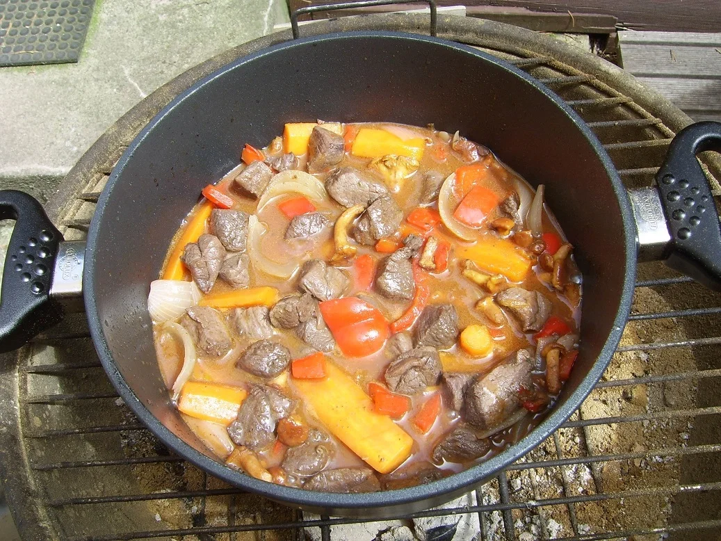 Hirschgulasch mit Pfifferlingen - Rezept - Bild Nr. 551